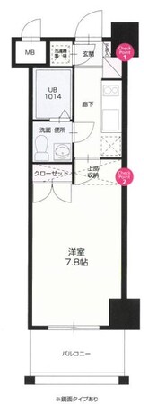 №67 BENEFIT21博多の物件間取画像